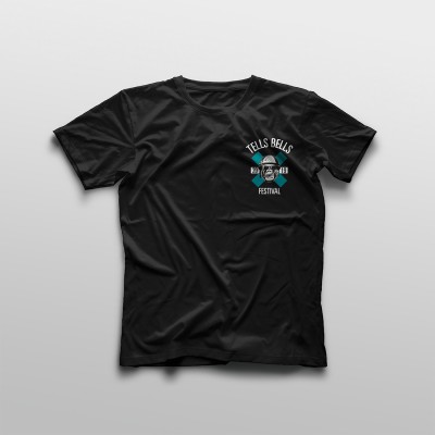 mister bk! | Referenz: Tells Bells Festival Textildesign T-Shirt 2019