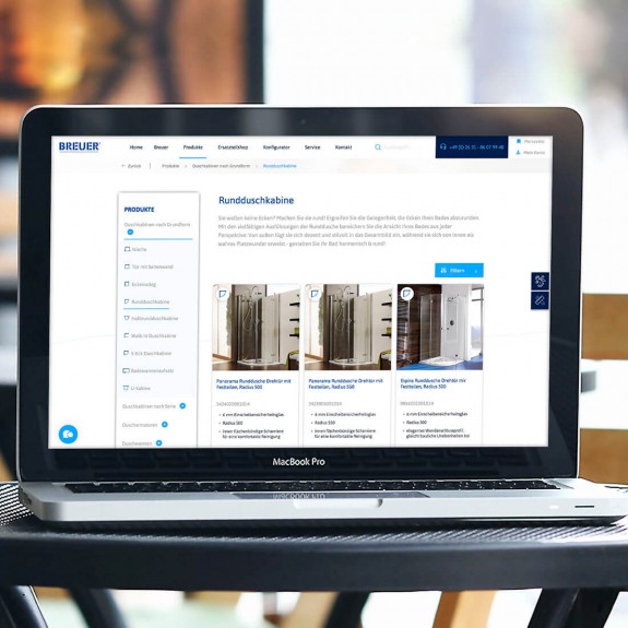 mister bk! | Referenz: Breuer Webshop Desktop