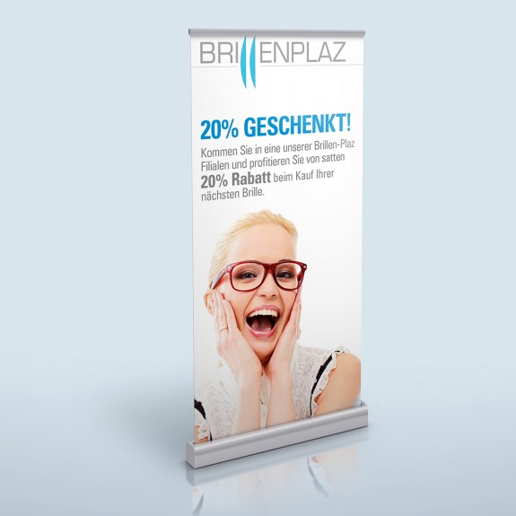 mister bk! | Referenz: Brillenplaz Rollup