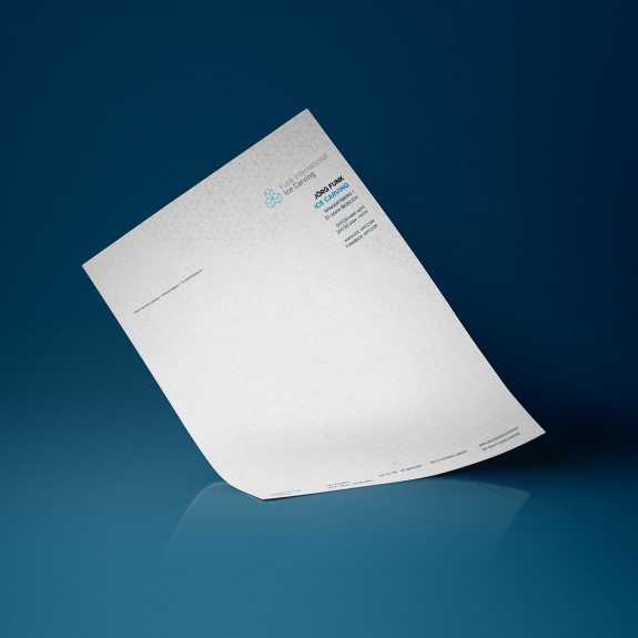 mister bk! | Referenz: Ice Carving Briefpapier