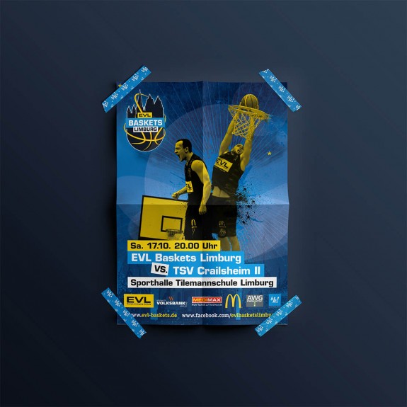 mister bk! | Referenz: EVL-Baskets | Poster