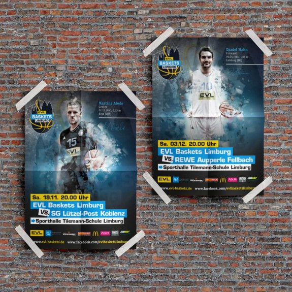 mister bk! | Referenz: EVL-Baskets Poster