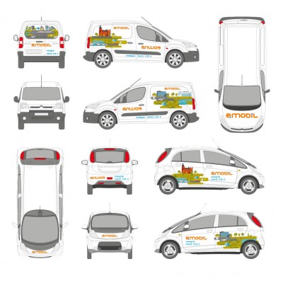 mister bk! | Referenz: Enwag Autobeklebung 