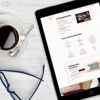 mister bk! | Referenz: Steuerbuero Robert Schimanski Tablet