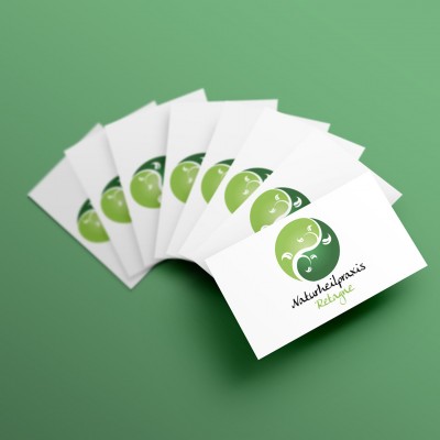 mister bk! | Referenz: Naturheilpraxis Retagne Visitenkarten