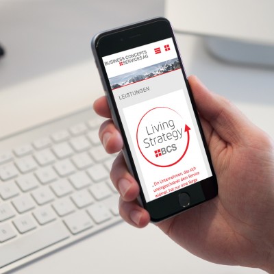 mister bk! | Referenz: BCS Website Smartphone