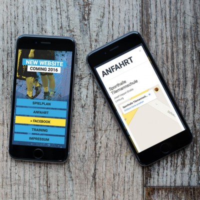 mister bk! | Referenz: EVL-Baskets | Website responsive Smartphone Mockup