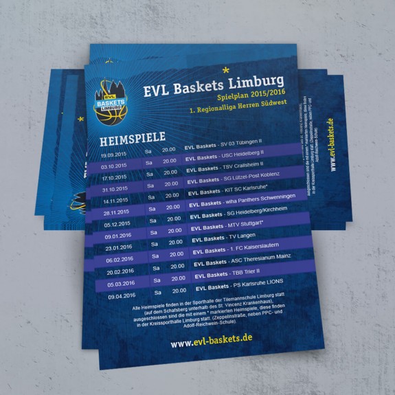 mister bk! | Referenz: EVL-Baskets | VIP Flyer
