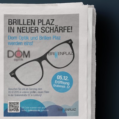 mister bk! | Referenz: Brillenplaz Flyer