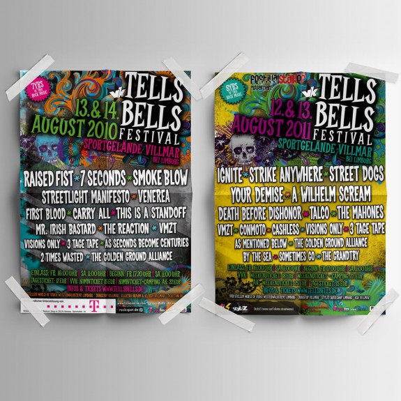 mister bk! | Referenz: Tells Bells Festival Posterdesign 2010 + 2011