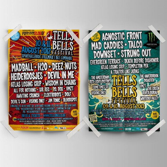mister bk! | Referenz: Tells Bells Festival Posterdesign 2012 + 2013