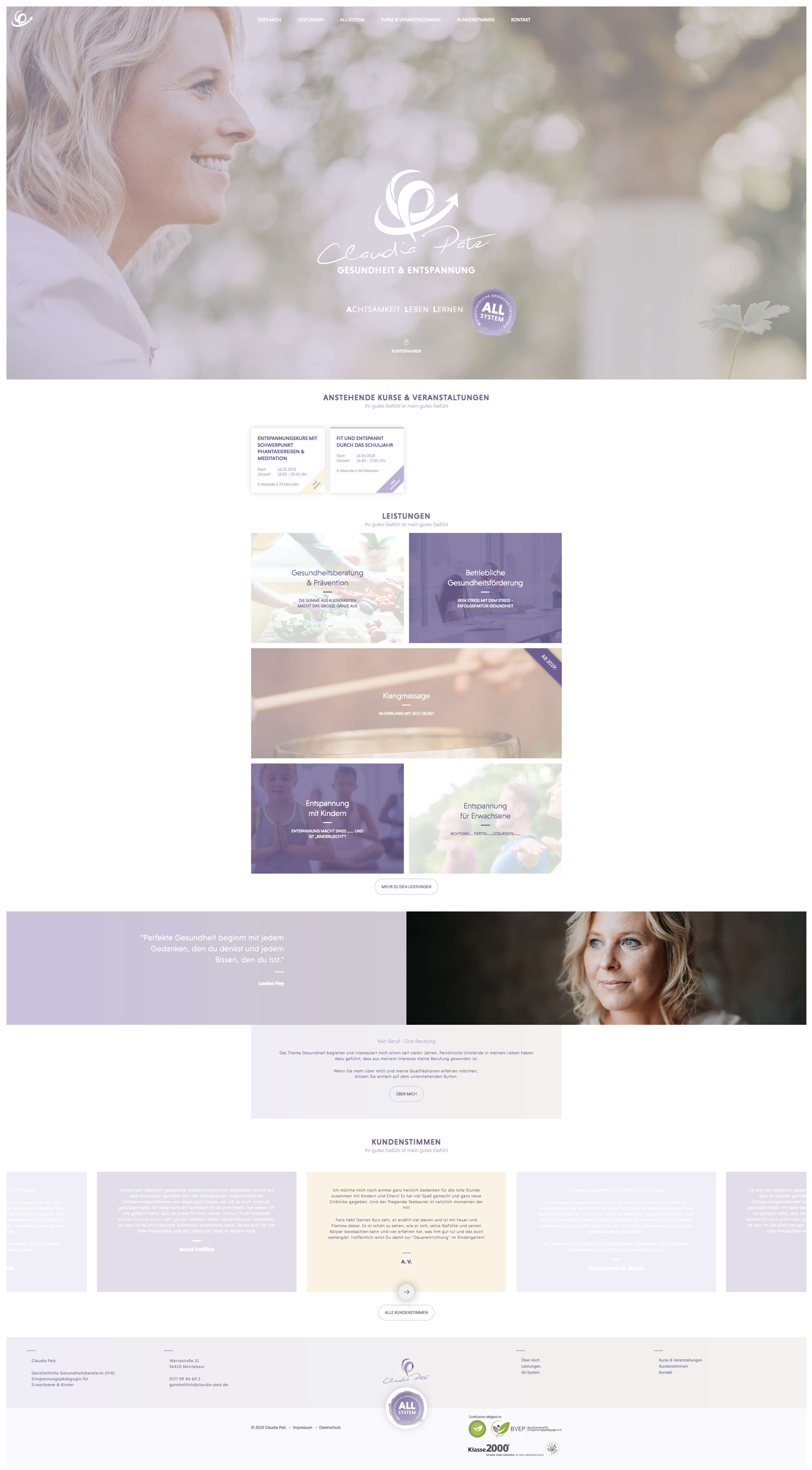 mister bk! | Referenz: Claudia Patz Screenshot Desktop