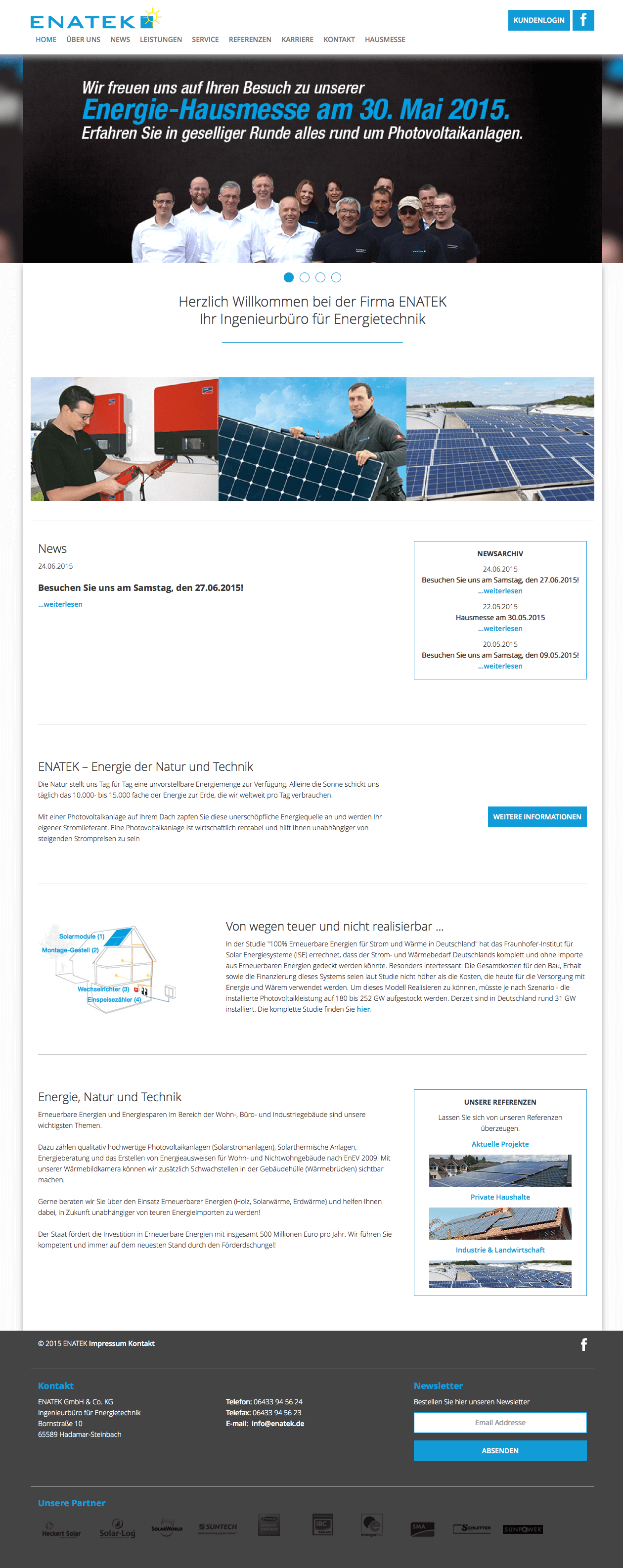 mister bk! | Referenz: enatek Website Desktop