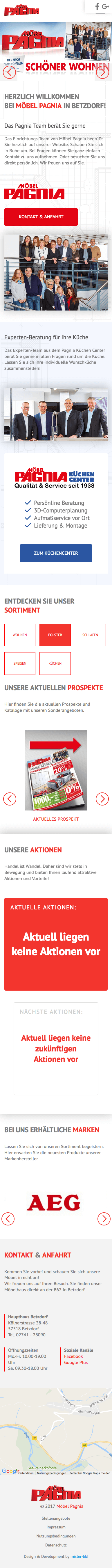 mister bk! | Referenz: pack zu Website Smartphone