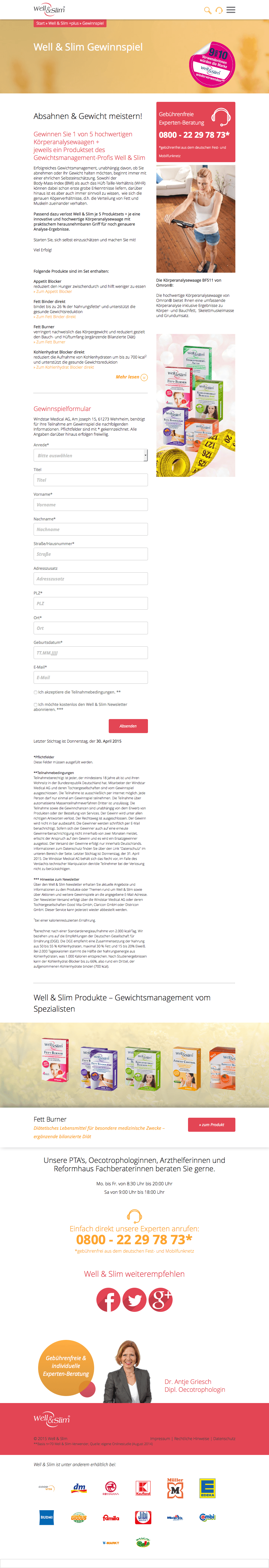 mister bk! | Referenz: Well & Slim Gewinnspiel-Website Tablet mister bk! | Referenz: Well & Slim Gewinnspiel-Website Tablet