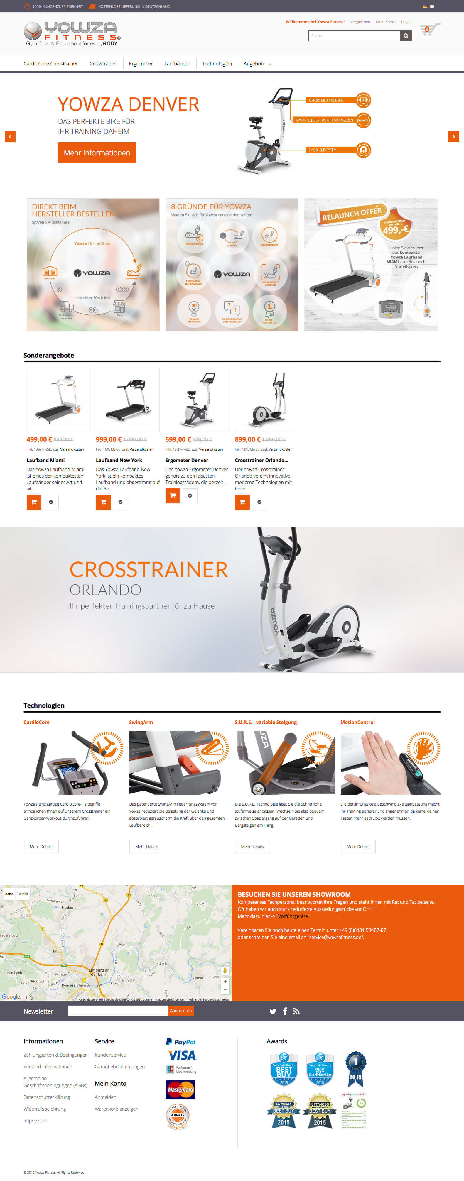 mister bk! | Referenz: YOWZA Website Screen | Dekstop